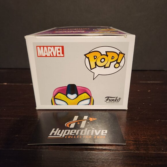 Marvel Ironheart Glow in the Dark CHASE Funko PoP Vinyl Figure #687 - Picture 5 of 9